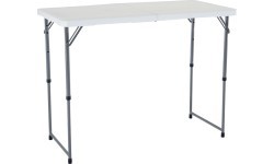 Sulankstomas stalas Lifetime Kevin, 122x61x91 cm