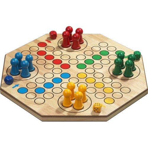 Настольная игра Philos Ludo, диаметр 50 см