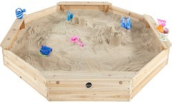 Wooden Sand Pit Plum Giant