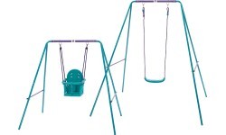 Металлические качели Plum 2in1
