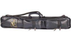 Biliardo lazdų krepšys Laperti High End juodas 4B-8S