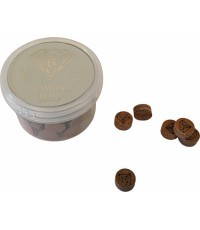 Наклейки для кия IBS Brown Diamond 14 мм, 50 шт.