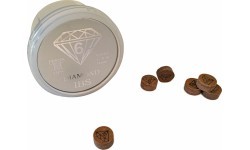 Наклейки для кия IBS Brown Diamond 14 мм, 50 шт.