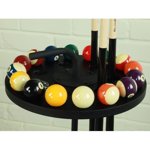 Buffalo Harlem cue stand round black