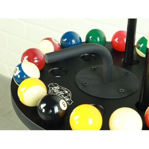 Buffalo Harlem cue stand round black