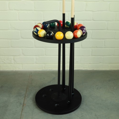 Buffalo Harlem cue stand round black