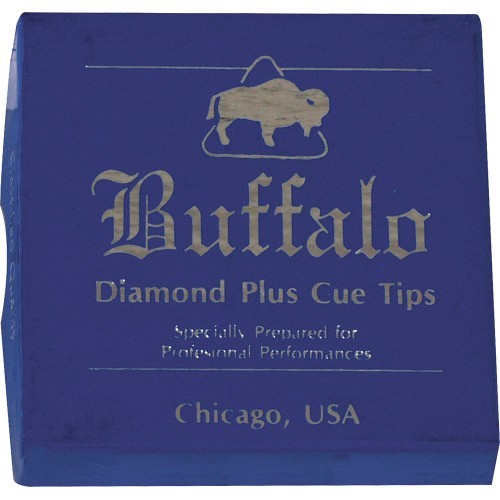 Cue Tip Buffalo Diamond Plus, 9 mm, 50 pcs