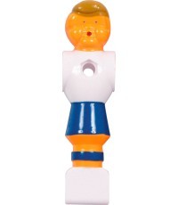 Игроки для настольного футбола Buffalo Soccerman, синие / белые, 16 мм