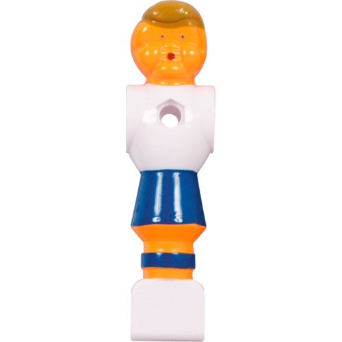 Stalo futbolo žaidėjai Buffalo Soccerman, mėlyni / balti, 16 mm