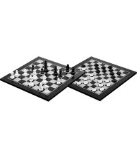 Chess and Checkers Set Philos 40x40cm
