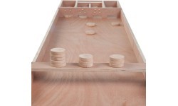 Longfield Shuffleboard, natūralaus medžio