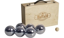Petanque Set Buffalo Jeu De Boules, 6 Balls
