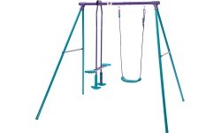 Plum Helios Swing set Turqoise