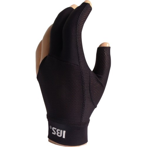 Biliardo pirštinė IBS Gold Mesh black 1-size