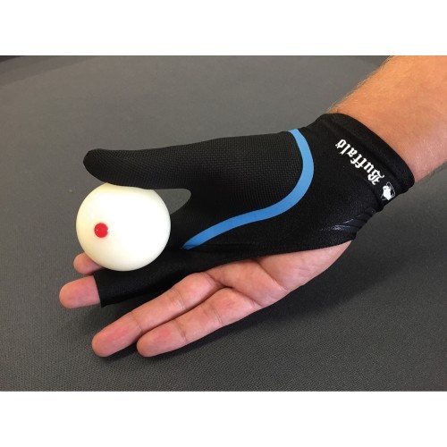 Buffalo Reversible billiard glove black/blue L