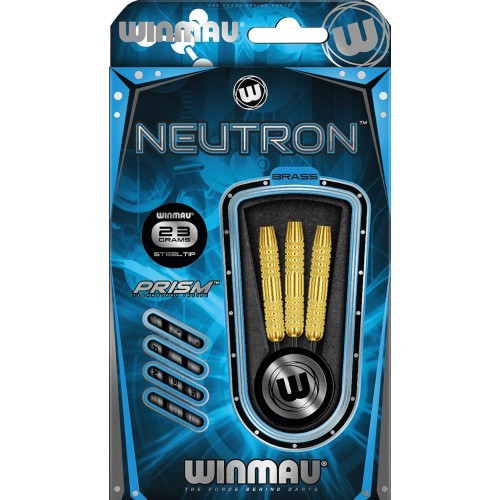 Winmau Neutron plieninių smaigalių žalvarinės smiginio strėlytės 23 g