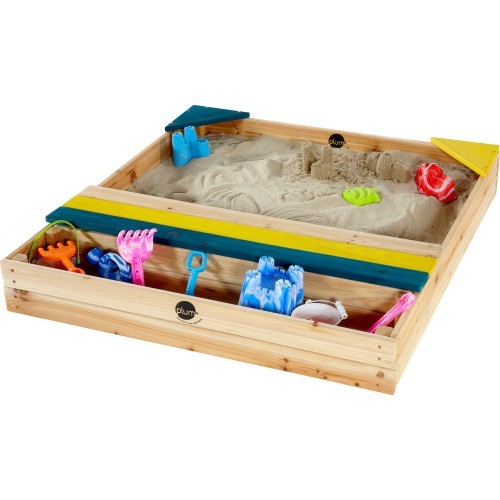 Wooden Sand Pit Plum