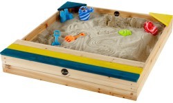 Wooden Sand Pit Plum