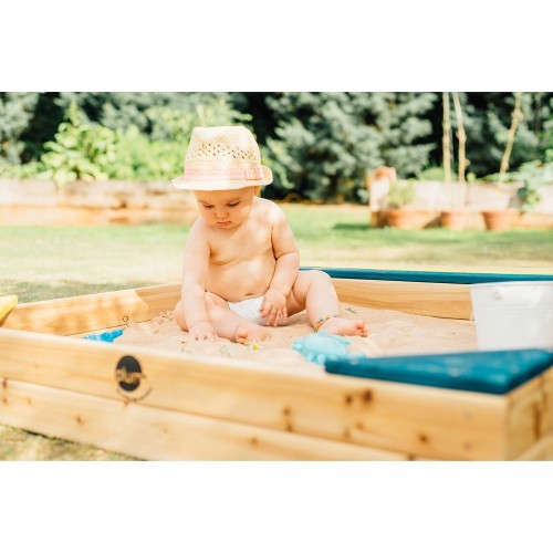 Wooden Sand Pit Plum