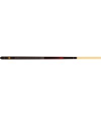 Hardwood 89 Ball Pool Cue Red Flame 145cm/12mm