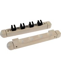 Stovas 4 biliardo lazdoms Buffalo, baltas