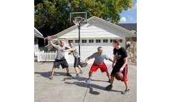 Portable Basketball Hoop Lifetime Slam Dunk 