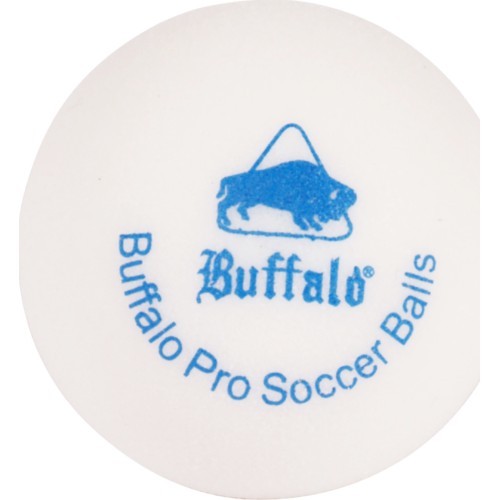 Table Soccer Balls Set Buffalo Pro, White, 6 pcs