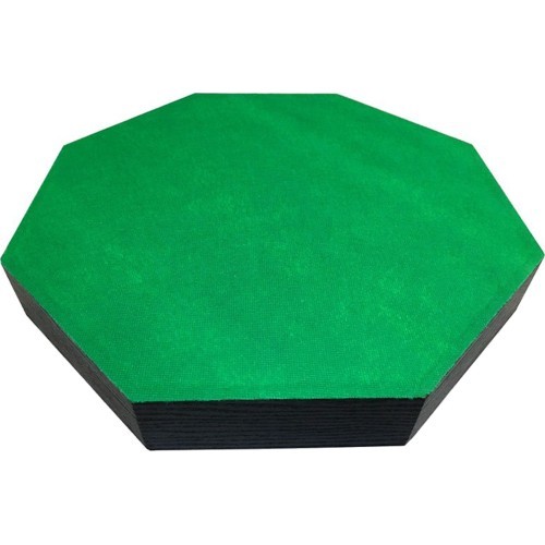 Dice Tray Buffalo, Octagonal, Black