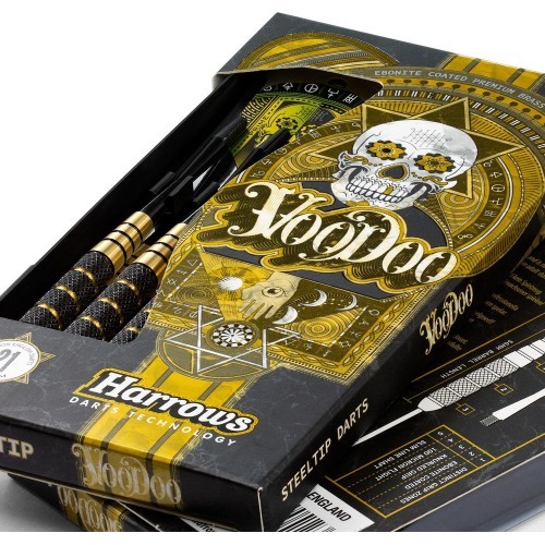 Smiginio strėlytės HARROWS VOODOO 5123 Steeltip 3x21 g