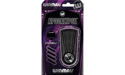 Дротики Winmau Apocalypse, латунные, с чёрным покрытием