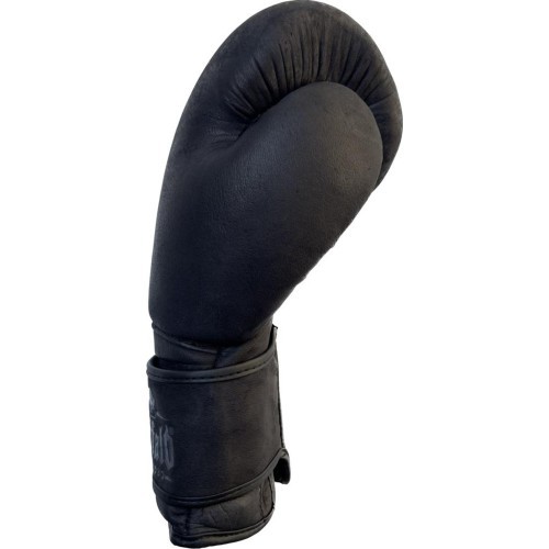 Buffalo Leather boxing gloves black 12oz