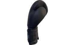Боксерские перчатки Buffalo Leather черные 12oz