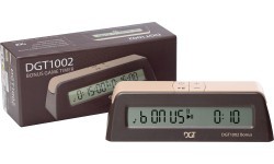 DGT 1002 Digital chess clock bonus timer