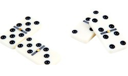 Домино Double 6 толстые