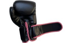 Buffalo Outrage boxing gloves black and pink 10oz