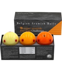 Super Aramith Challenge Carom Ball Set 61.5mm