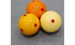 Biliardo kamuoliukų rinkinys Super Aramith Challenge Carom 61,5 mm