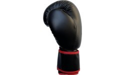 Bokso pirštinės Buffalo Outrage, juodos ir raudonos, 12 oz