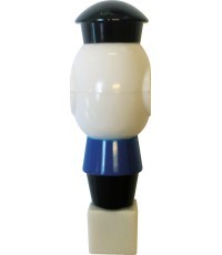 Soccer Man Buffalo, Blue, 16 mm