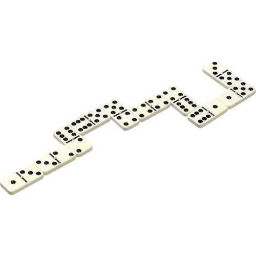 Game Philos Domino Double 6 19x12cm