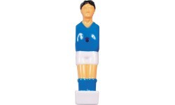 Stalo futbolo žaidėjai Buffalo, mėlyni / balti, 13 mm, 4 vnt.