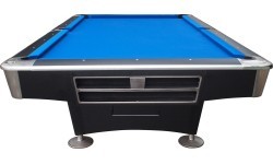 Biliardo stalas Buffalo Pro-II, 9 pėdų, matinis juodas