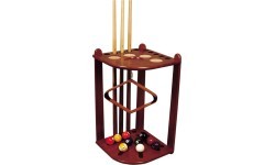 Maple De Luxe Corner Stand for 10 Cues