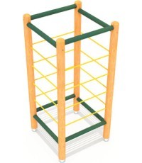 Medinių laipiojimo sienelių rinkinys GT-0056