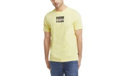 Puma Marškinėliai Core International Tee Yellow