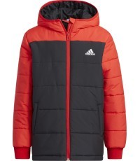 Adidas Striukė Berniukams Yk Padded Jacket Black Red