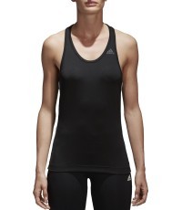 Adidas D2M Tank 3S Women's Top Black White BK2652