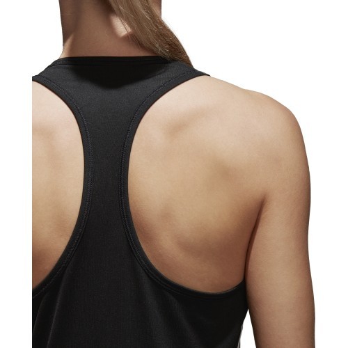 Adidas женская майка D2M Tank 3S Black White BK2652