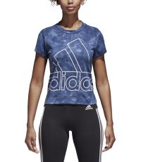 Adidas W Id Slim Tee, blue, CG1002