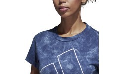Adidas Palaidinė W Id Slim Tee Blue CG1002
